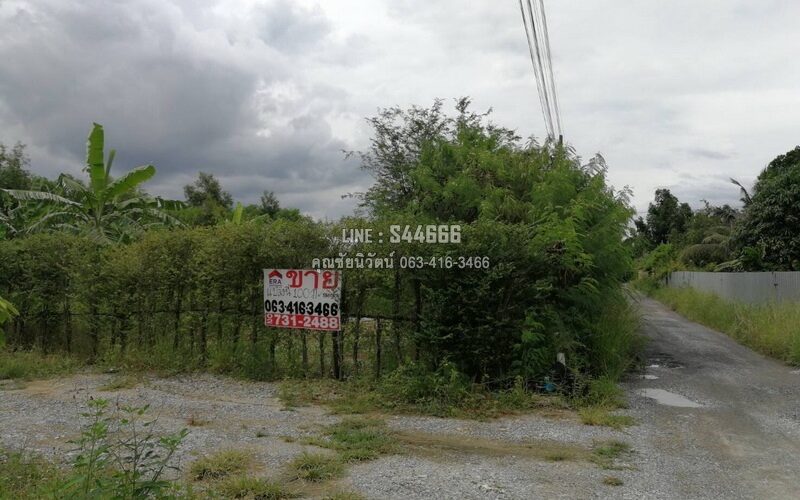 ขายด่วนที่ดินแปลงสวย 100 ตรว. เชื่อมสัมพันธ์26 ติดถนน 2 ด้าน ห่างจากนเชื่อมสัมพันธ์เพียง 200 ม.