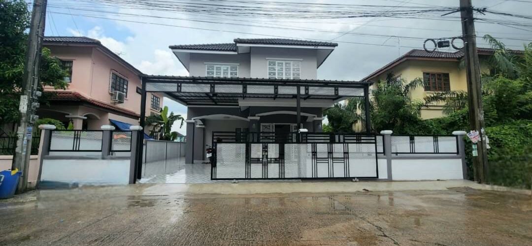 ขายบ้านเดี่ยว2 ชั้น รีโนเวทใหม่​ วิวธรรมชาติ หมู่บ้านเคซีการ์เด้นโฮม (โฮม 6) พท ใช้สอยเยอะ