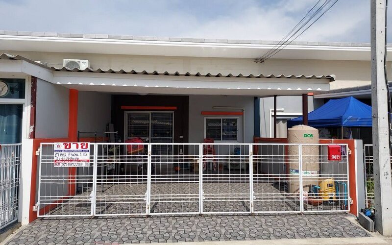 ขายทาวน์เฮ้าส์ 1 ชั้น โครงการพระปิ่น 9 (เฟสใหม่) ถ.จอมพล ป. อยุธยา