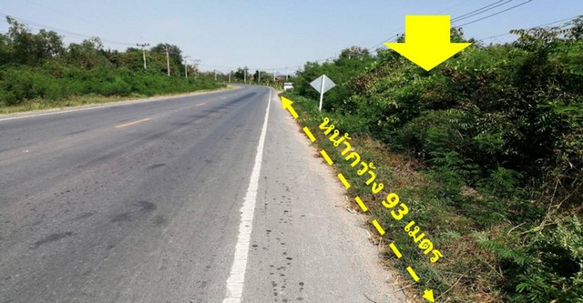 ขายที่ดิน ถมแล้ว แปลงสวย 20-2-63 ไร่ ติดถนนสระบุรี-หล่มสัก-สระโบสถ์ ดงมะรุม โคกสำโรง ลพบุรี
