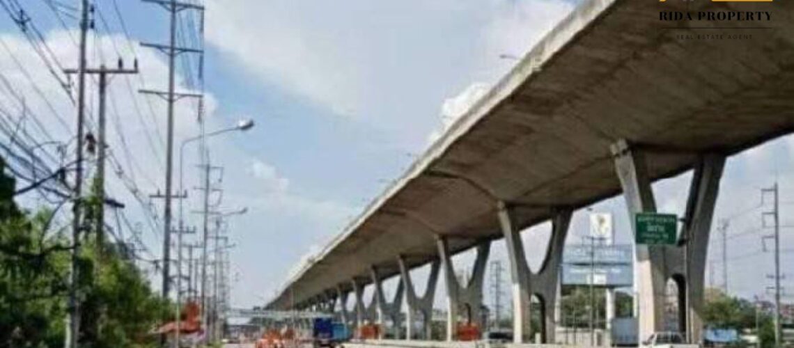 ขายที่ดินถมแล้ว 36–0-51ไร่ ติดถนนบางนาตราด เยื้องทางเข้าโรงไฟฟ้าบางปะกง