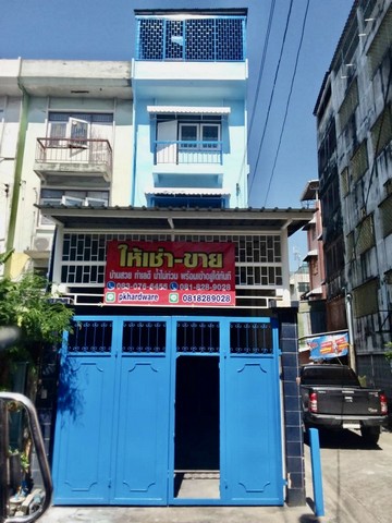 ให้เช่าตึกแถว อาคารพาณิชย์ 1 ห้อง ค่าเช่า 15000 บาท/เดือน ห้องหัวมุม อยู่ในซอยเอกชัย 20/1 (ต้นซอย)
