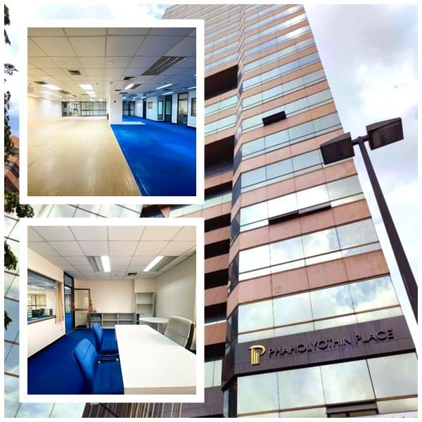 พื้นที่ออฟฟิศให้เช่า ชั้น 12 อาคาร Phaholyothin Place (พหลโยธินเพลส) บนถนน พหลโยธิน เส้นรถไฟฟ้า โทร 098-281-1008
