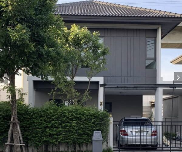 ขายหรือให้เช่า บ้านแฝดสไตล์บ้านเดี่ยว หมู่บ้านกลางเมือง The Edition พระราม 9-อ่อนนุช ติดต่อ 090-963-949หก