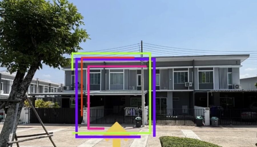 บ้านทาวน์โฮม 2 ชั้น พร้อมอยู่ โครงการ พฤกษาวิลล์ 108 สุขุมวิท-บางพระ ทำเลเยี่ยม ติดสวนหน้าบ้าน สระว่ายน้ำ และฟิตเนส ใจกลางบางพระ โทร 0838266099