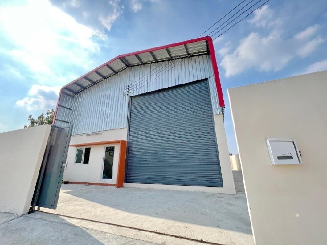 ถ.เอกชัย-บางบอน5 รร.วัดหนองแขม 1 กม.ขาย-เช่าโกดังสร้างใหม่ 91ตร.ว