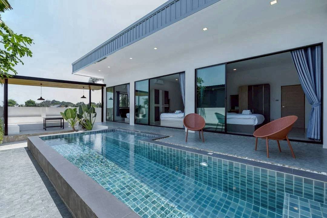ให้เช่า 65,000 บาท/เดือน แม่ริม พูลวิลล่าโมเดิร์น บรรยากาศสงบ