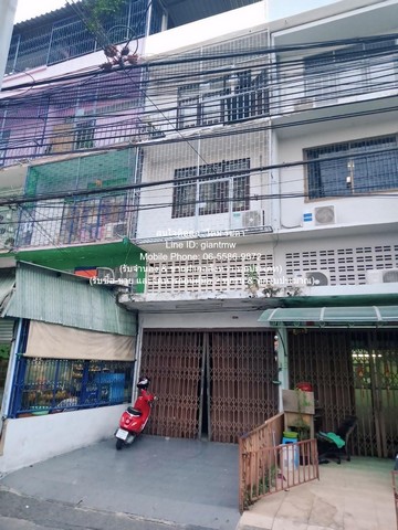 ขายพร้อมผู้เช่า ทาวน์เฮ้าส์ 4 ชั้น (มีดาดฟ้า) ซ.อิสรภาพ (วงเวียนใ