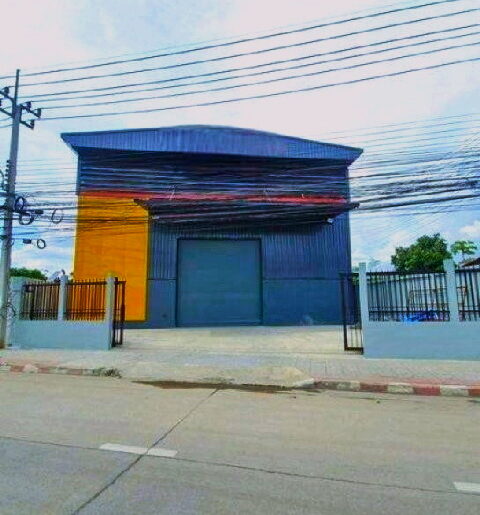 ให้เช่าโกดัง 2 ชั้น .1302ต เพลินนารีมอลล์ 1.3กม. MRT วัชรพล 2.2กม