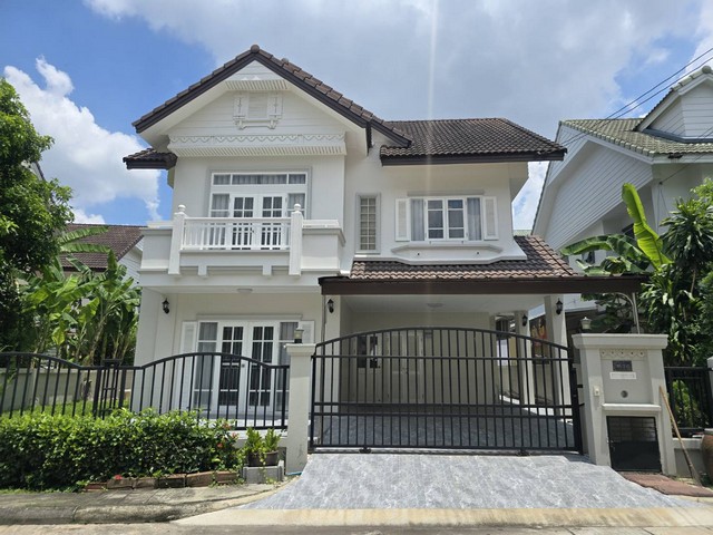 ให้เช่าบ้านเดี่ยว พาร์คเวย์ ชาเล่ต์ รามคำแหง 190/1 มีนบุรี 60 ตร