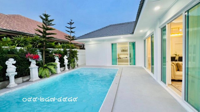 ขายบ้านพลูวิลล่าพัทยา เมืองพัทยา บางละมุง ชลบุรี ตกแต่งครบ