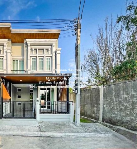 ขายทาวน์โฮม 2 ชั้น (ห้องมุม) ในหมู่บ้านหรู ใกล้ถนนกัลปพฤกษ์ 16.7