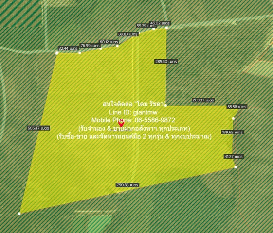 ขายที่ดินสวนยางพาราแปลงใหญ่ 326-3-5.5 ไร่ (ใกล้ ถ.ชลบุรี-แกลง) ต.