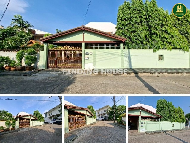 ขายบ้านเดี่ยวหลังมุม พร้อมที่ดิน 138 ตารางวา ซอยพัฒนาการ 36