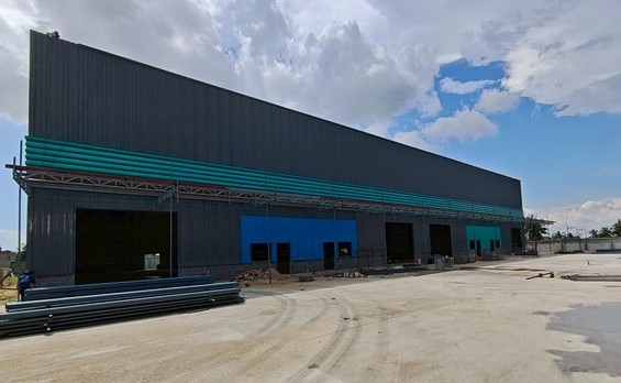 โกดังพร้อมออฟฟิศ พัทยา – หนองปลาไหล มีหลายขนาด