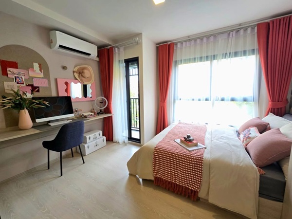 ขายคอนโดใหม่ dcondo Shine Rangsit ใกล้ ม.ธรรมศาสตร์ รังสิต แต่งครบ พร้อมเข้าอยู่ โทร 0654496399