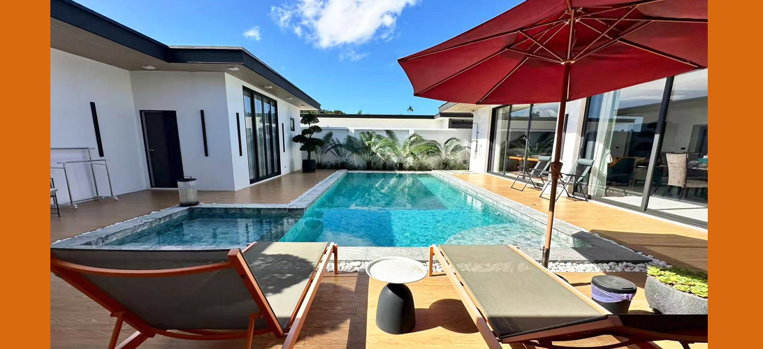 บ้าน ขาย บ้านหรู6นอน ใกล้โรงเรียนนานาชาติบริติช Smart-home-poolvilla-with-sola-system-Thalang-Phuket พูลวิลล่าต่างชาติซื้อได้กรรมสิทธิ์ Private-poolvilla-nearBritish-International-School-Phuket